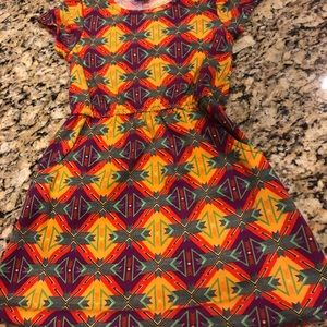 Girls size 6 Lularoe dresses ( bundle of 3)